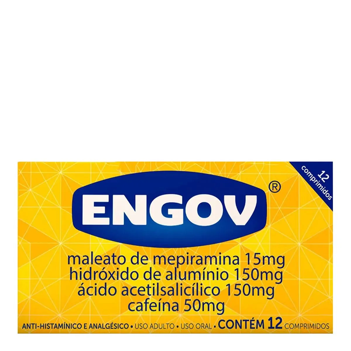 ENGOV ENVELOPE COM 6 COMPRIMIDOS