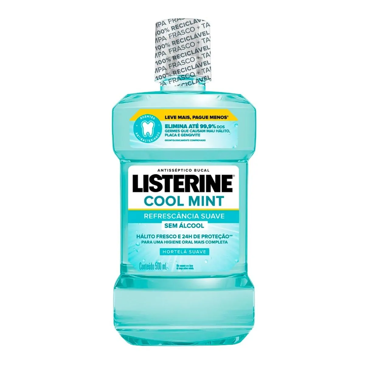 ENXAGUANTE BUCAL LISTERINE ZERO 500ML