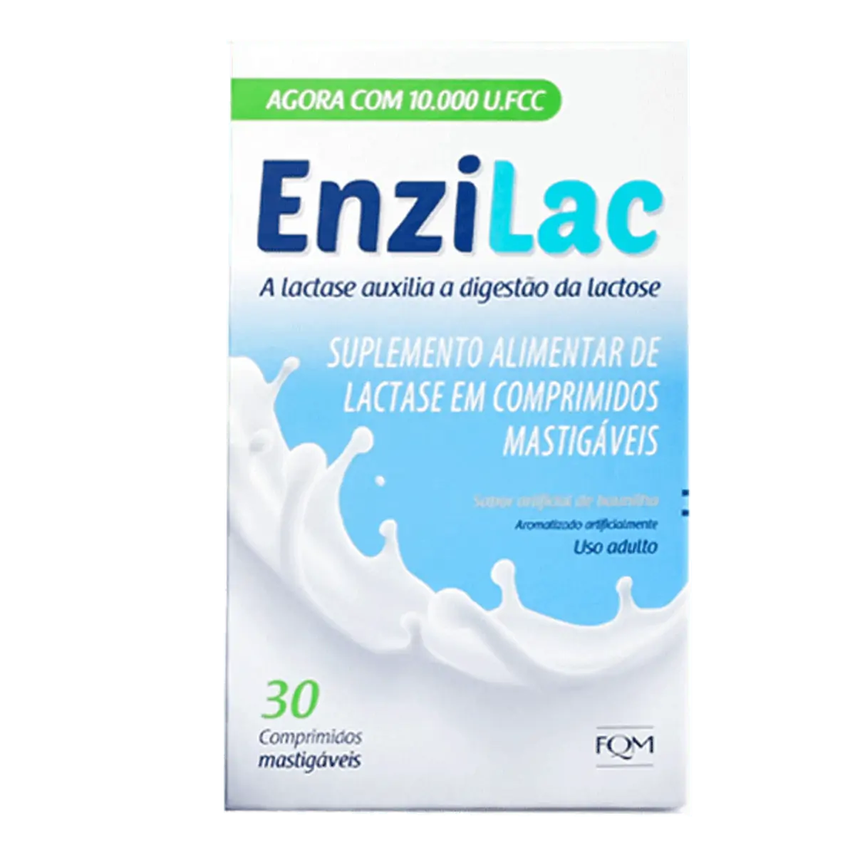 ENZILAC 10000 UFC CAIXA COM 30 COMPRIMIDOS