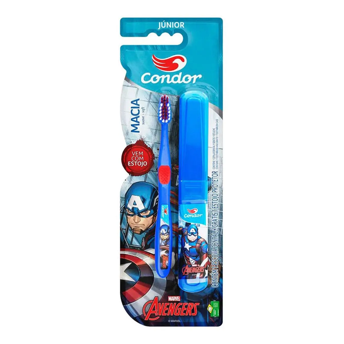 ESCOVA DE CABELO CONDOR INFANTIL AVENGERS