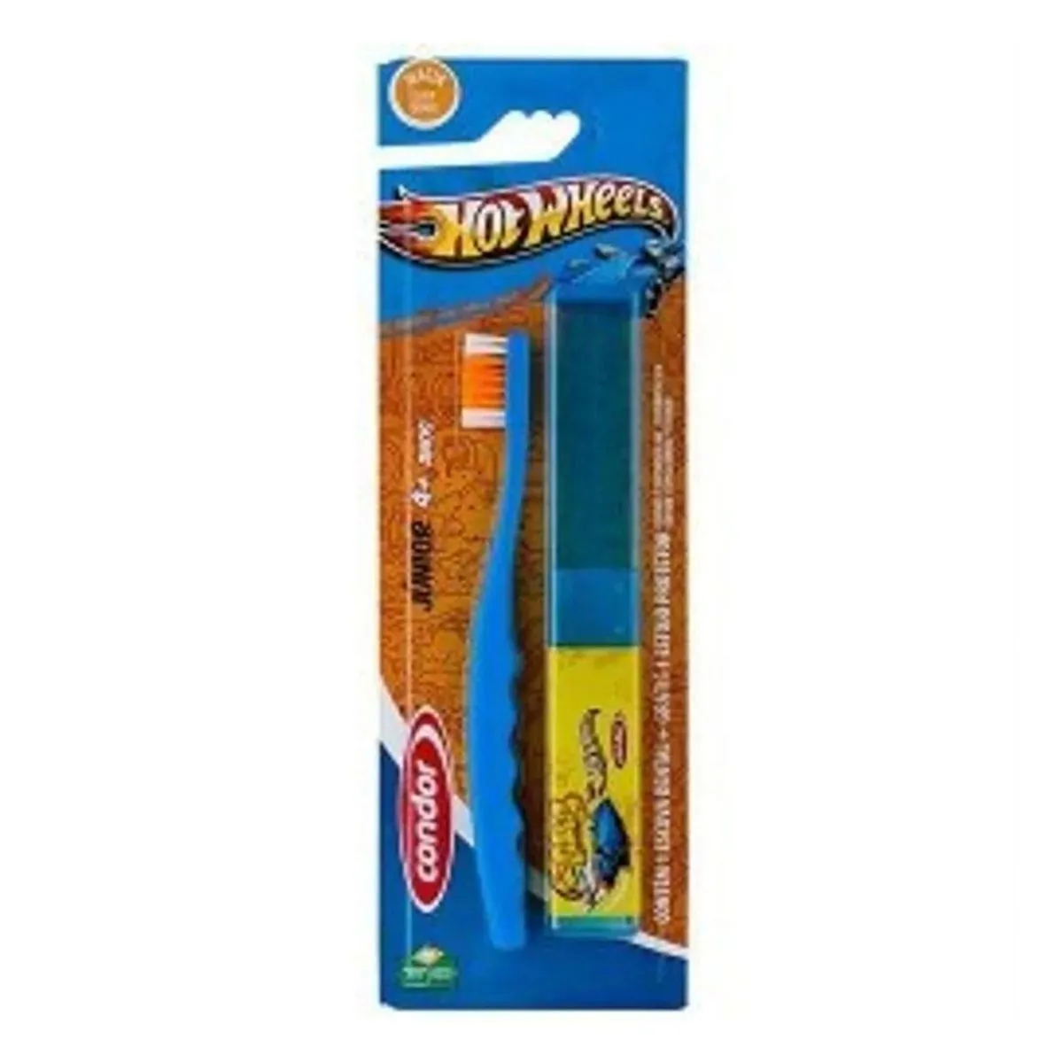 ESCOVA DE DENTE CONDOR INFANTIL HOT WHEELS JUNIOR