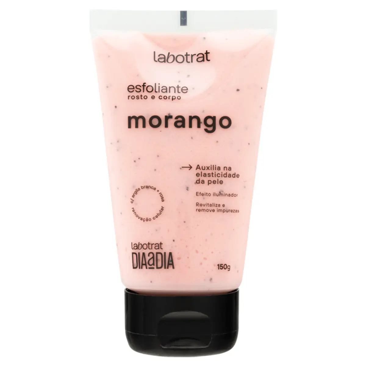 ESFOLIANTE DE ROSTO E CORPO LABOTRAT MORANGO 150G
