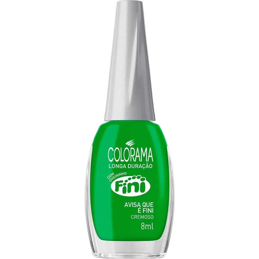 ESMALTE CREMOSO COLORAMA FINI AVISA QUE E FINI