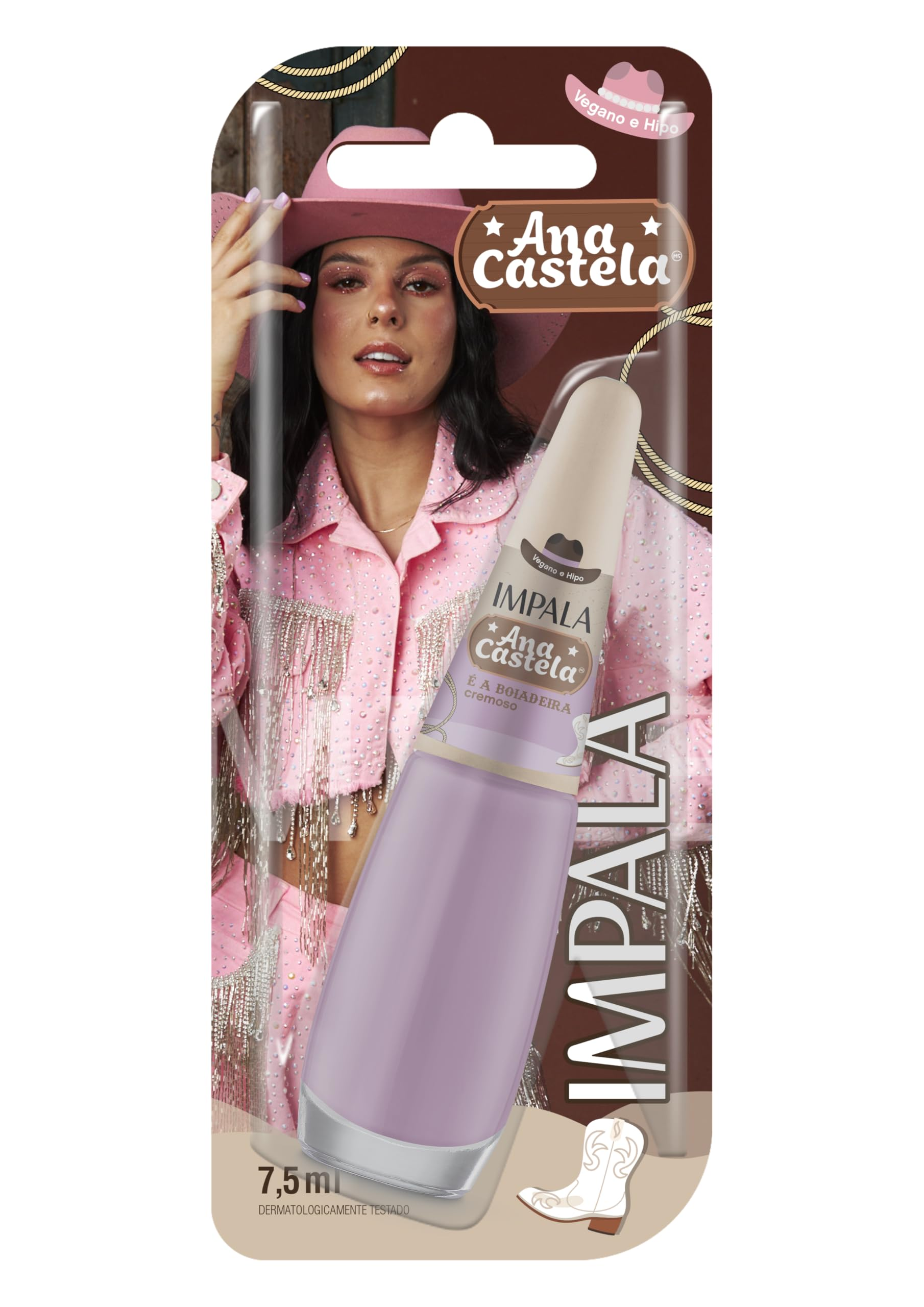 ESMALTE CREMOSO IMPALA ANA CASTELA LACRADO PERFEITA