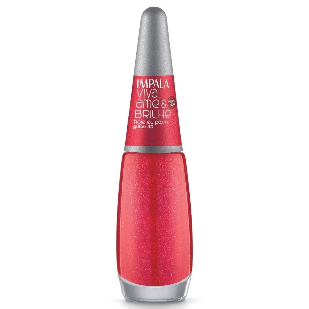 ESMALTE GLITTER 3D IMPALA HOJE EU POSSO