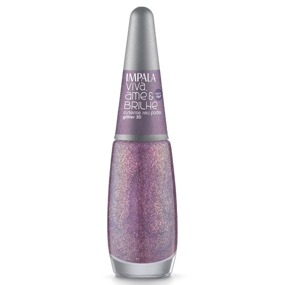 ESMALTE GLITTER 3D IMPALA OSTENTE SEU PODER