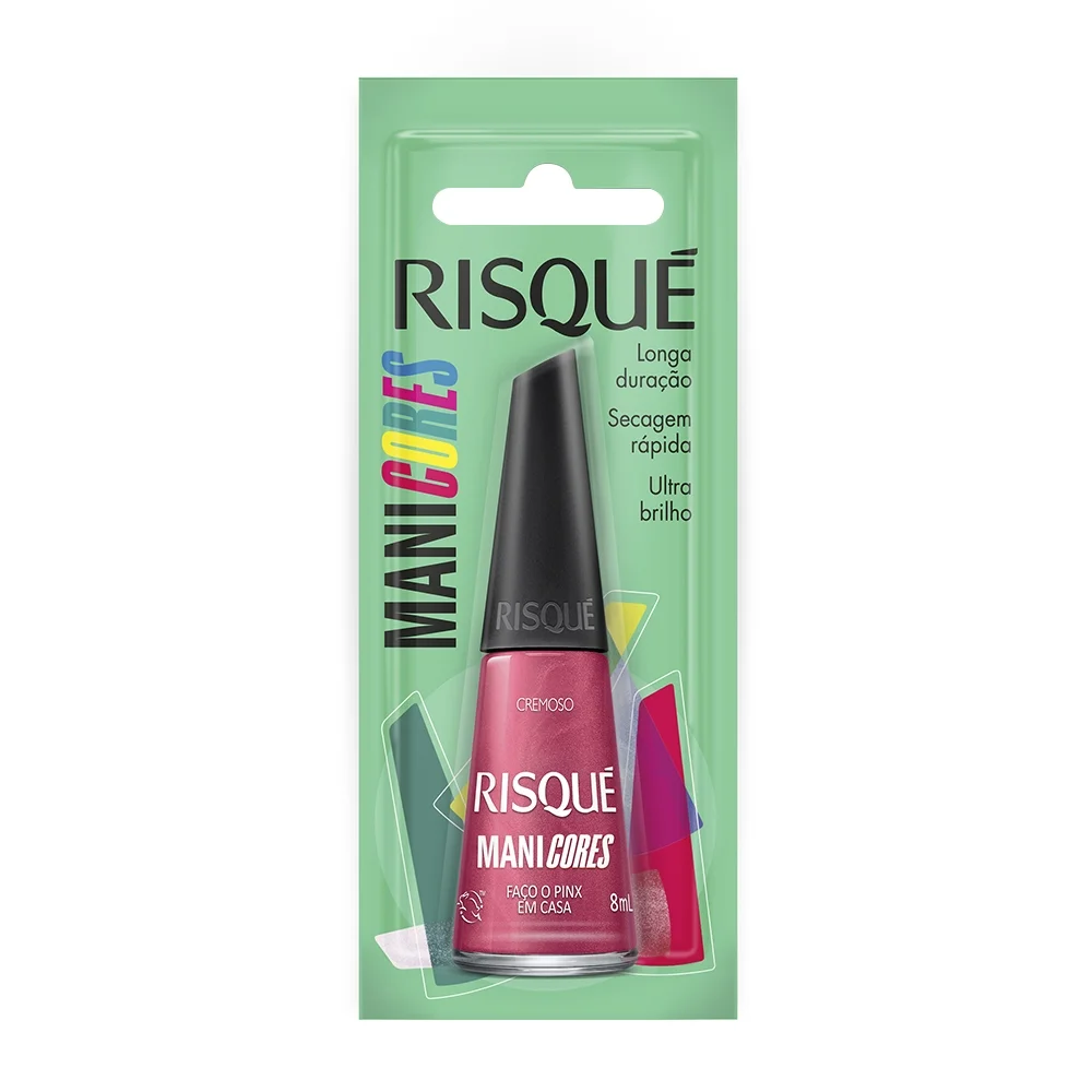 ESMALTE RISQUE MANICURES FACO MINHAS UNHAS EM CASA