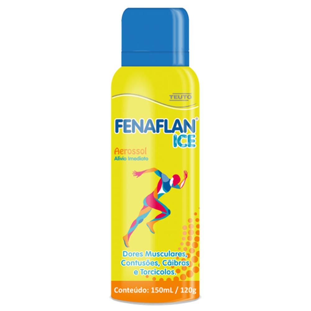 FENAFLAN ICE MASSAGEADOR AEROSSOL 150ML (120G)