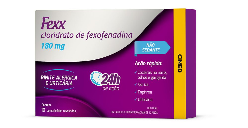 FEXX 180MG CAIXA COM 10 COMPRIMIDOS REVESTIDOS