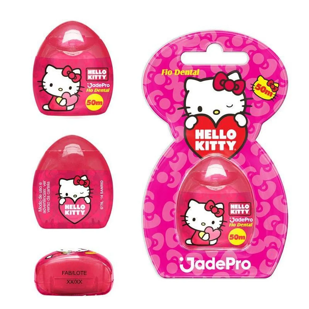FIO DENTAL JADEPRO HELLO KITTY 50M