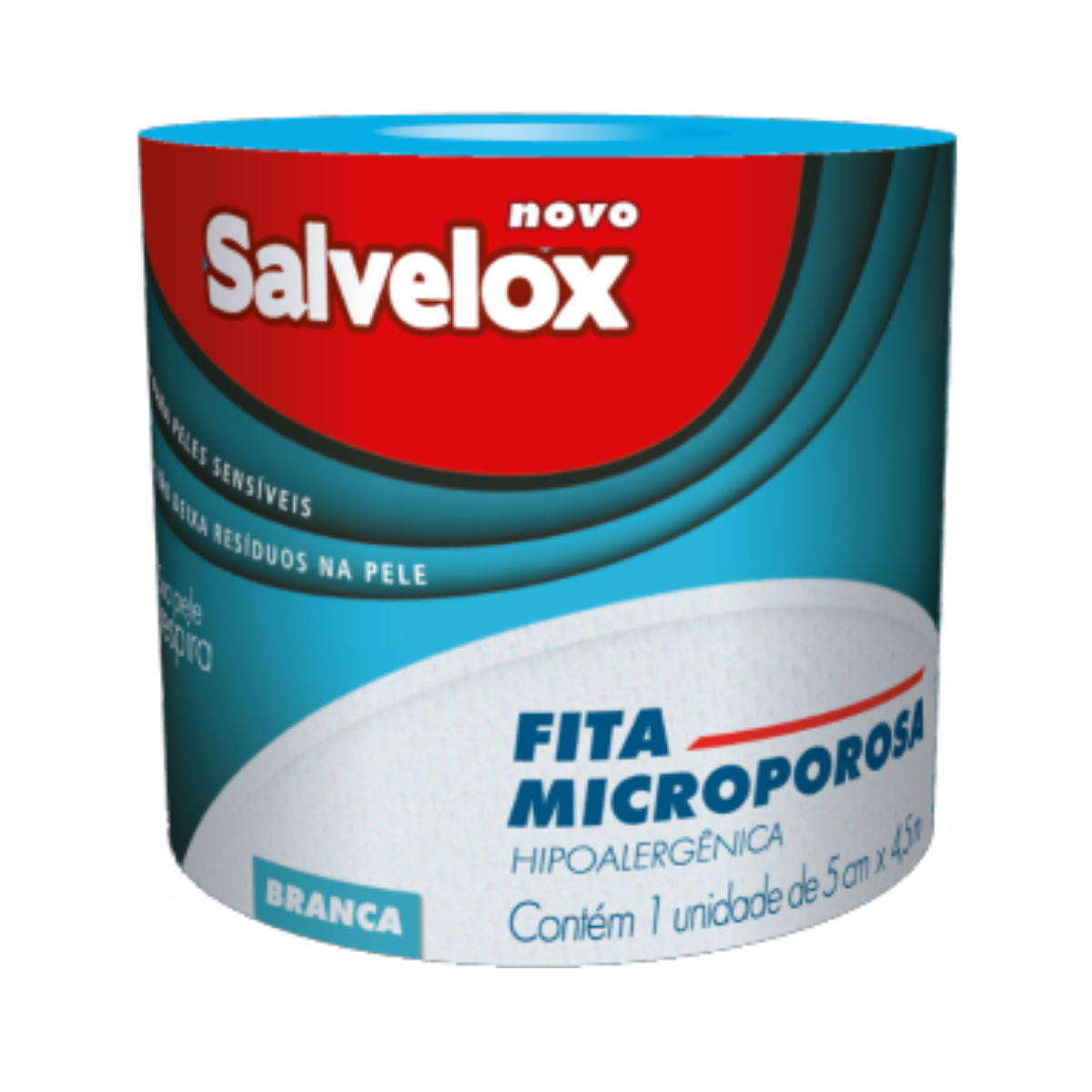 FITA MICROPOROSA SALVELOX 5CM X 4,5M