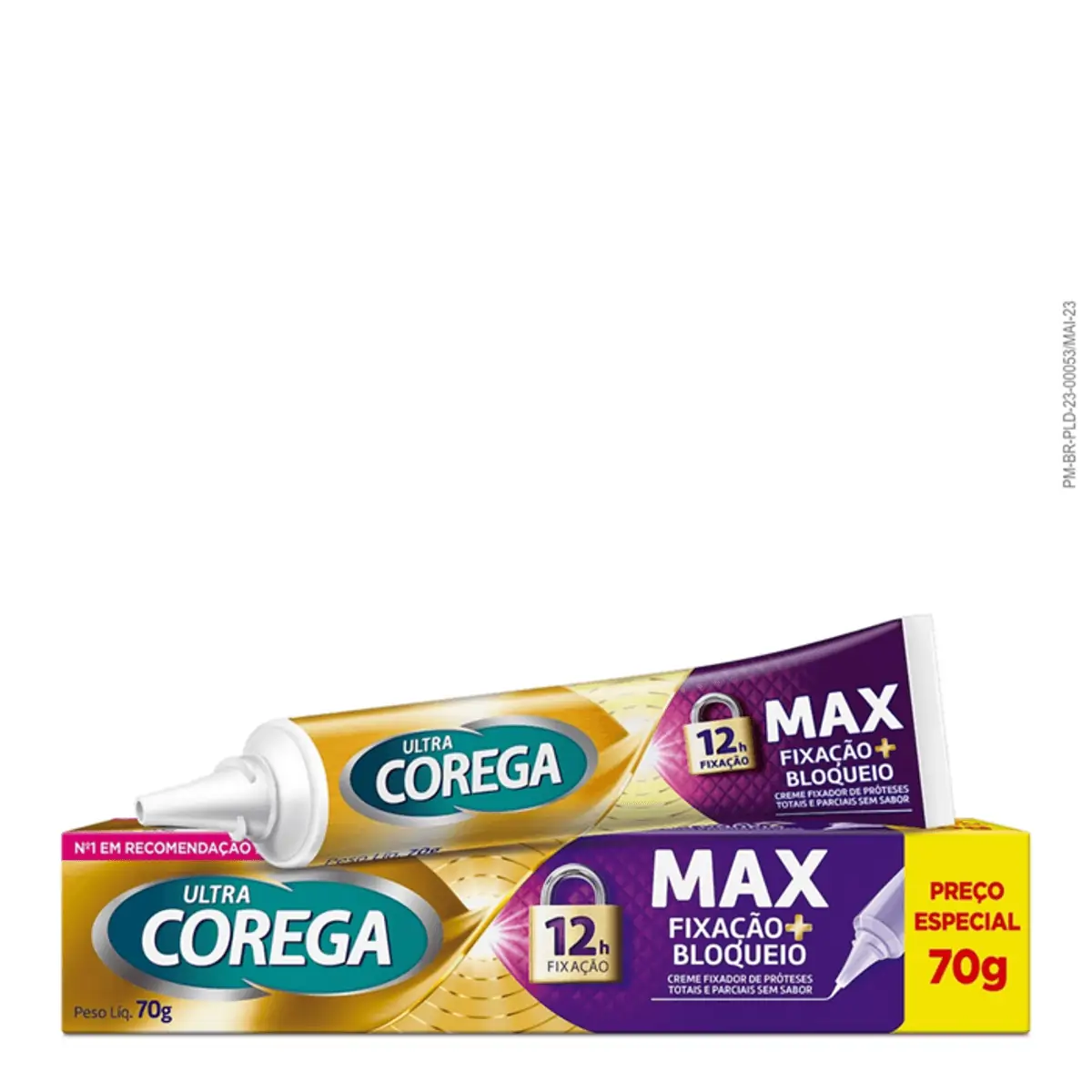 FIXADOR DE DENTADURA COREGA ULTRA MAX CREME 70G