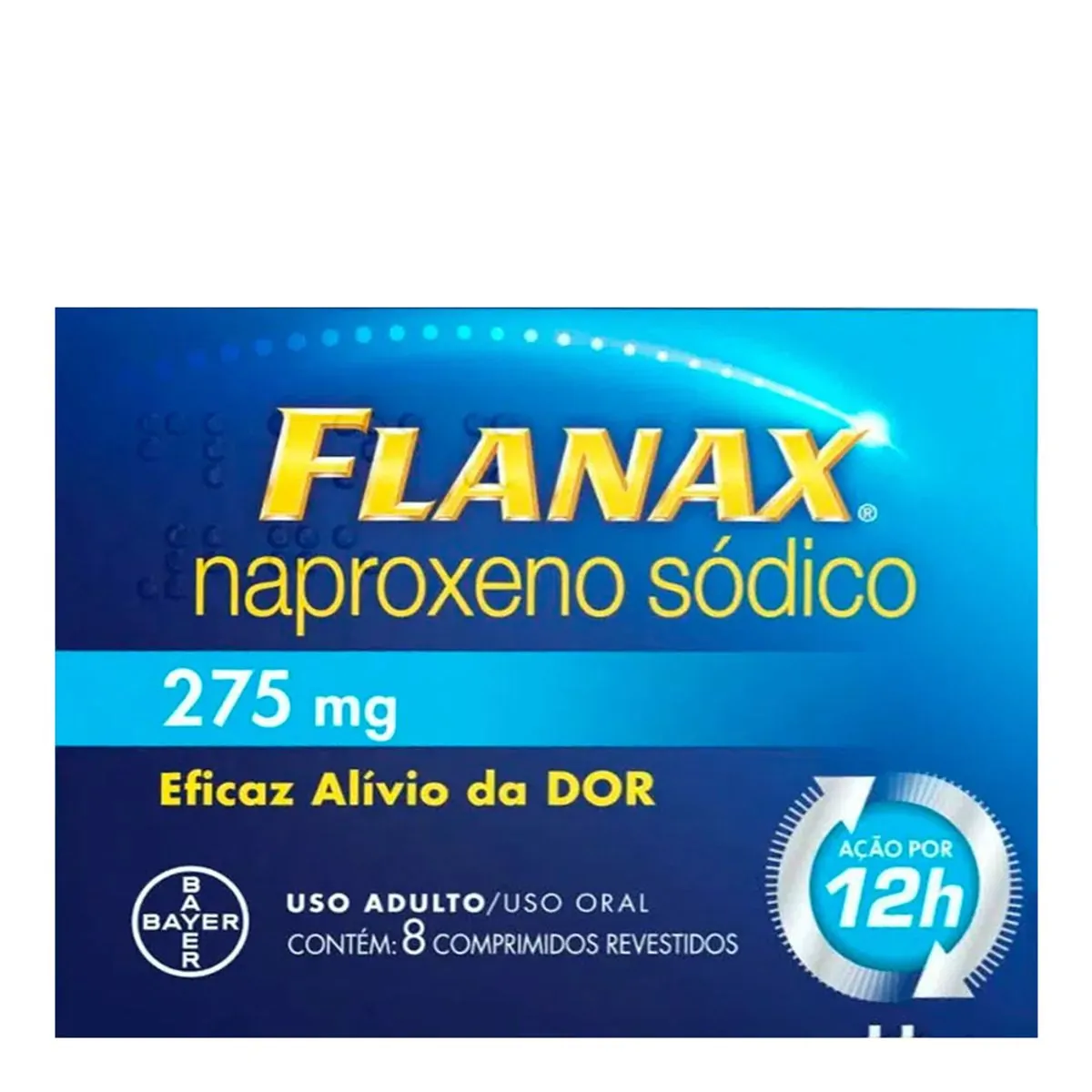 Thumbnail de FLANAX 275MG BAYER CAIXA COM 8 COMPRIMIDOS REVESTIDOS