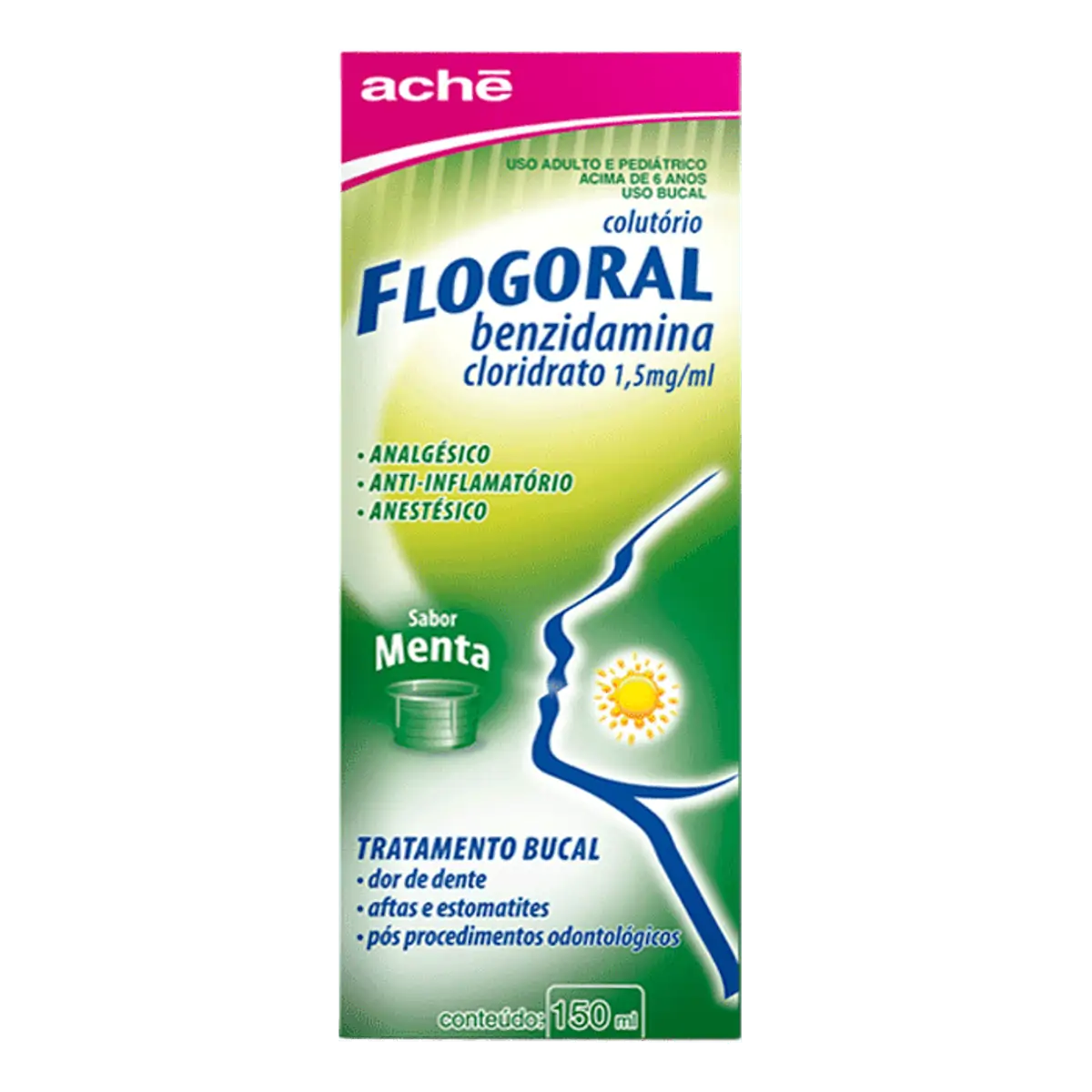 Thumbnail de FLOGORAL COLUTORIO TRADICIONAL 150ML COM COPO MEDIDA