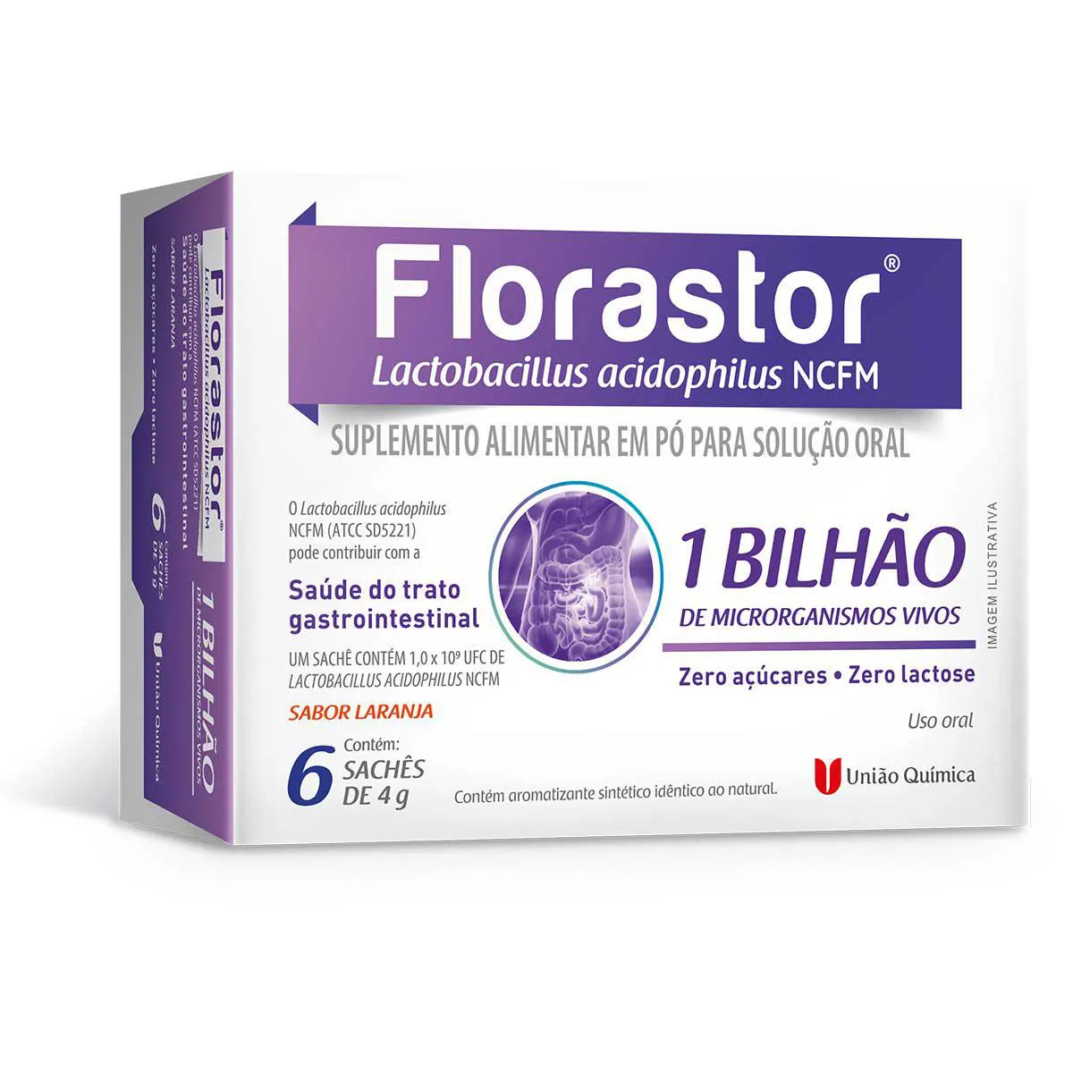 FLORASTOR 1BI PO CAIXA COM 6 SACHES