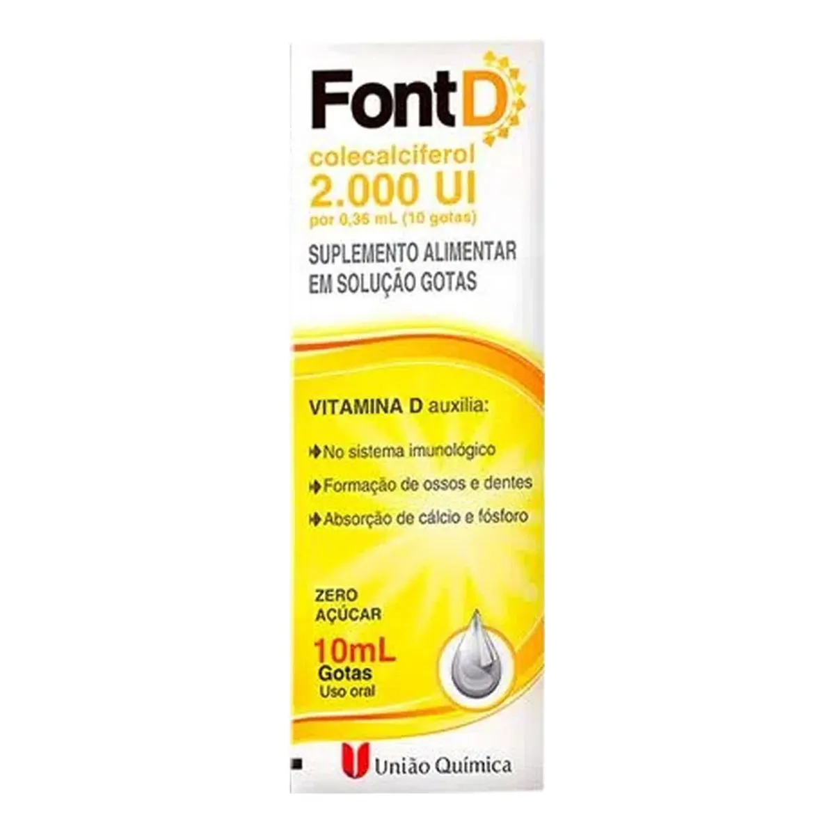 FONT D GOTAS FRASCO COM 10ML