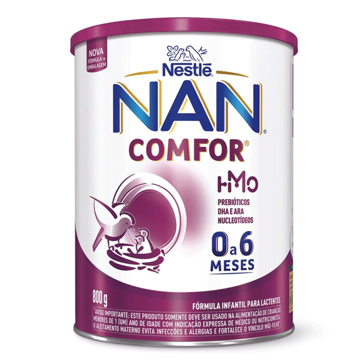 FORMULA INFANTIL NAN COMFOR 1 800G