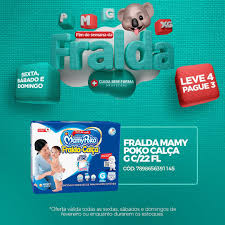 FRALDA DESCARTAVEL MAMYPOKO CALCA JUMBINHO TAMANHO G COM 22 UNIDADES