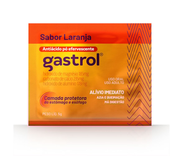 GASTROL PO SABOR LARANJA ENVELOPE