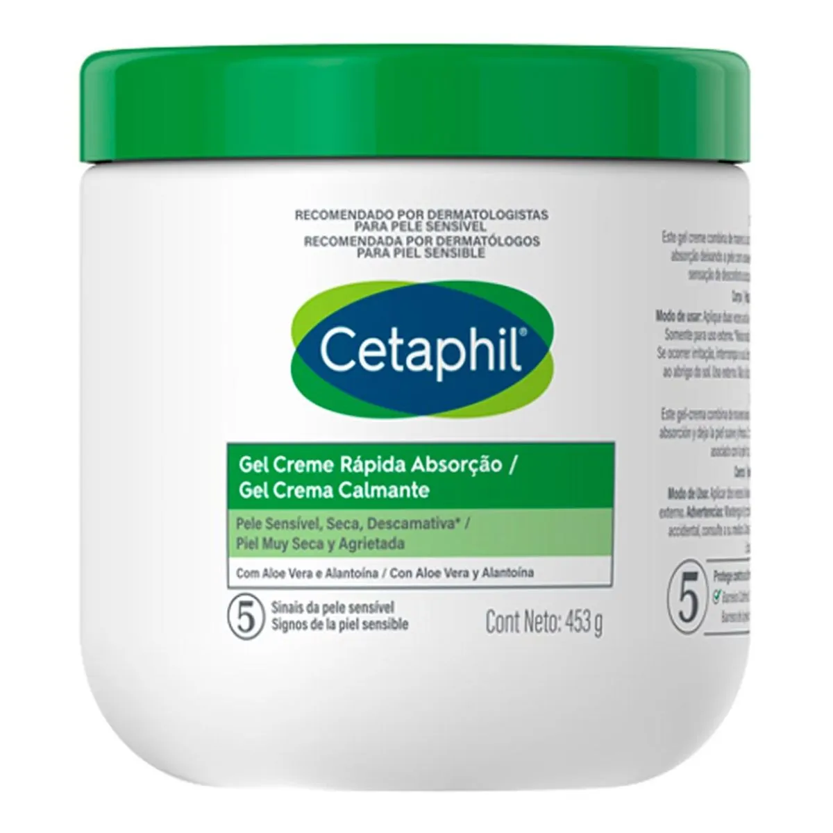 GEL CREME CETAPHIL 453G