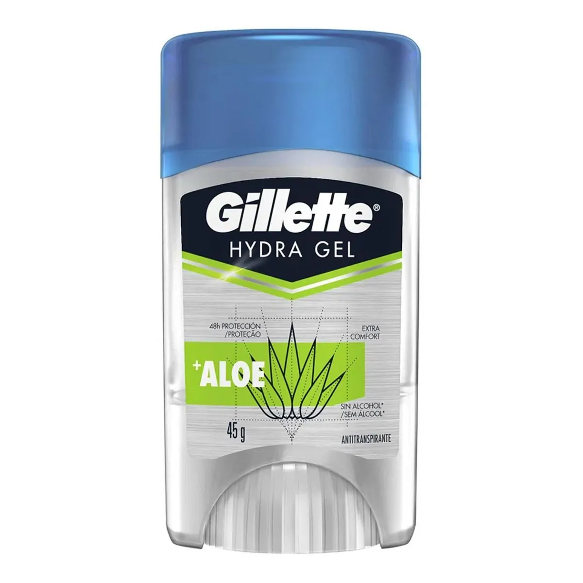 GEL DE BARBEAR GILLETTE HYDRAGEL ALOE VERA 45G