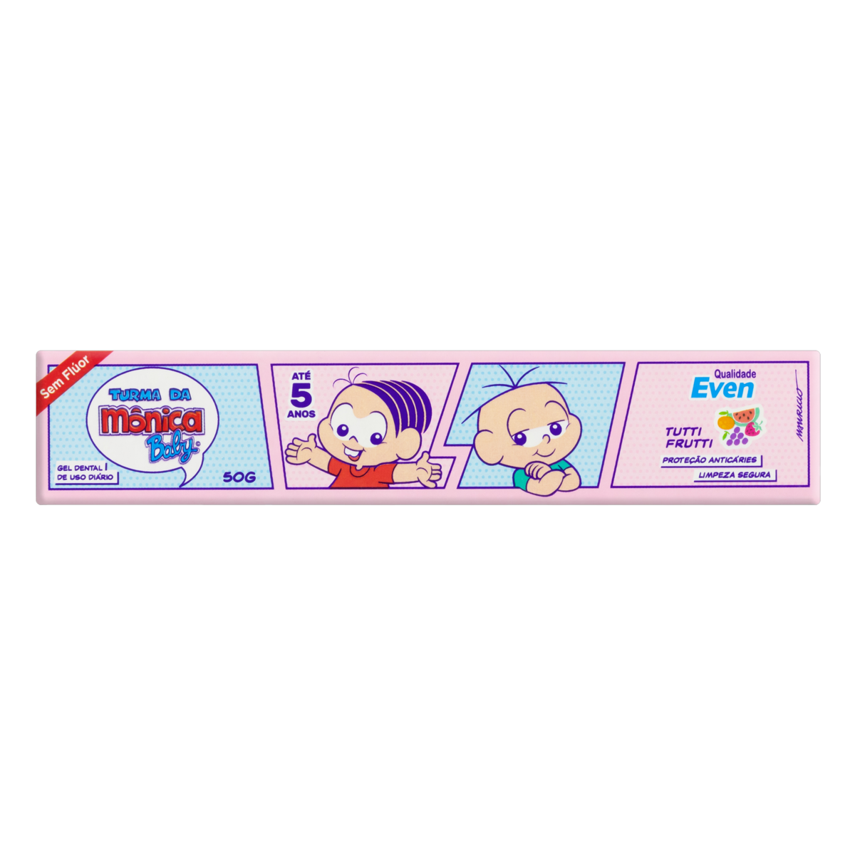 GEL DENTAL INFANTIL EVEN TURMA DA MONICA BABY 50GR