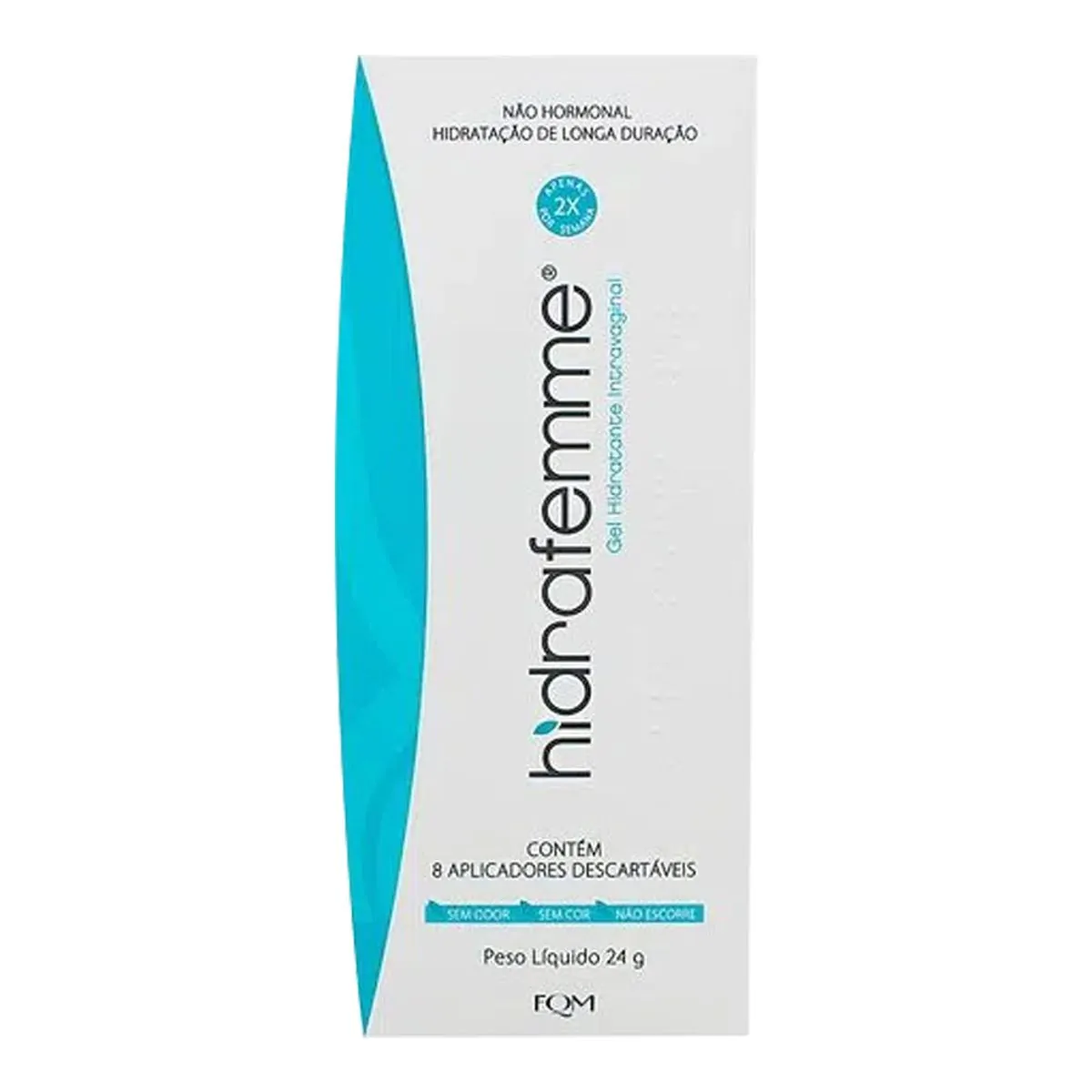 GEL HIDRATANTE INTIMO HIDRAFEMME 24G COM 8 APLICADORES