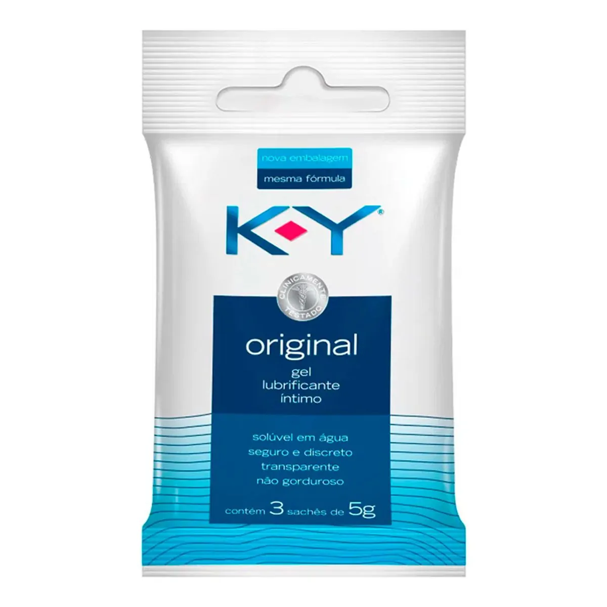 GEL LUBRIFICANTE INTIMO K-Y SACHE COM 5G