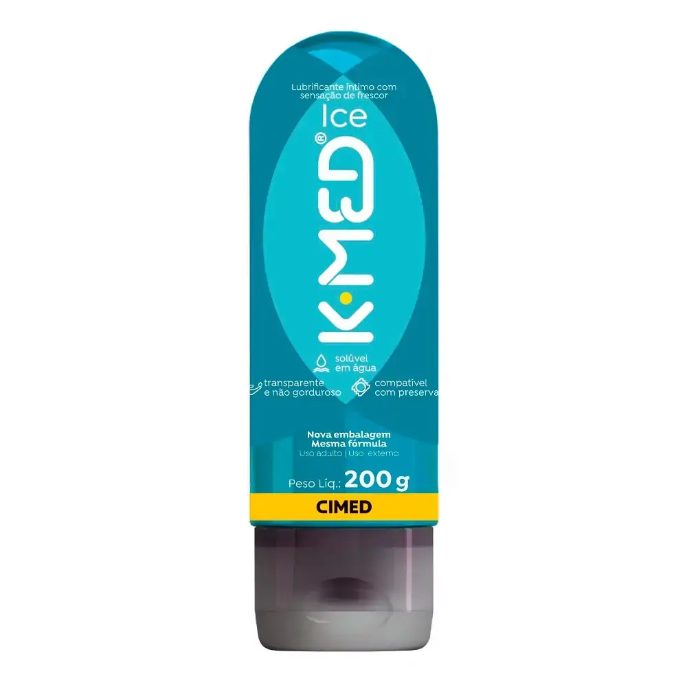 GEL LUBRIFICANTE K-MED ICE 200G
