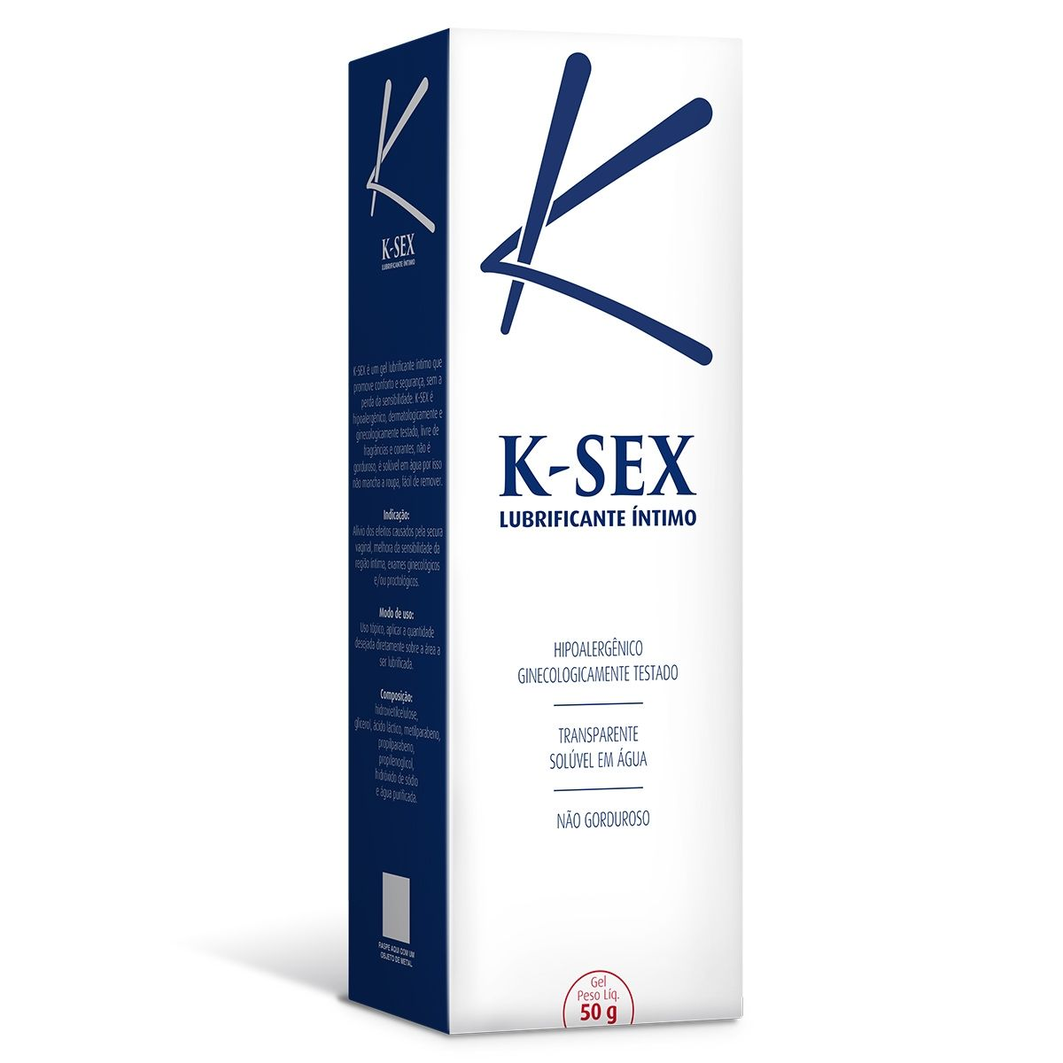 GEL LUBRIFICANTE K-SEX NATURAL 50G