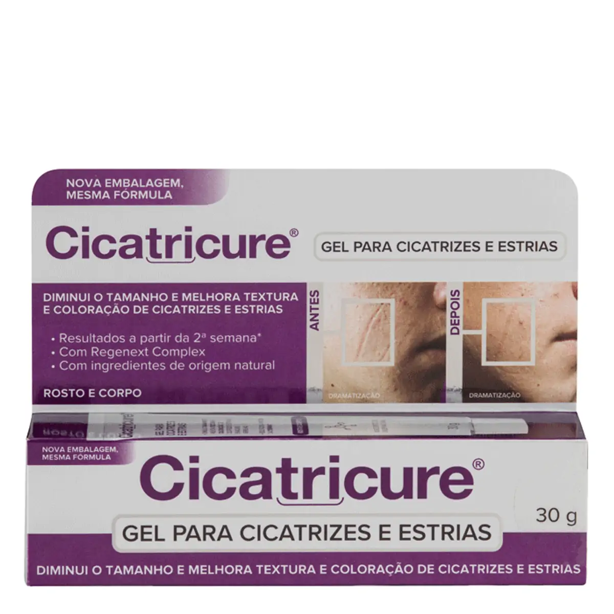 GEL PARA CICATRIZES E ESTRIAS CICATRICURE 30G