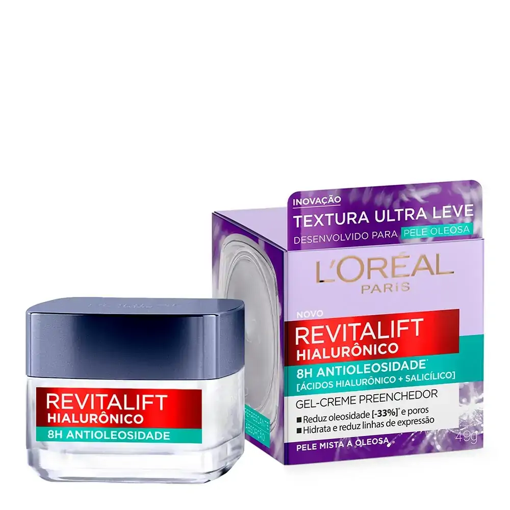 GEL PREENCHEDOR LOREAL DERMO REVITALIFT HIALURONICO 50ML