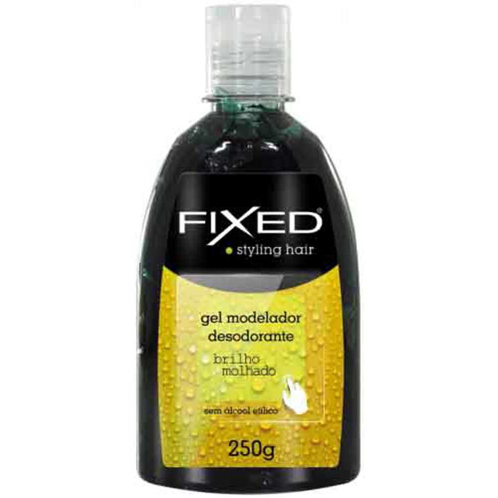 GEL STYLING HAIR FIXED PRETO 250G
