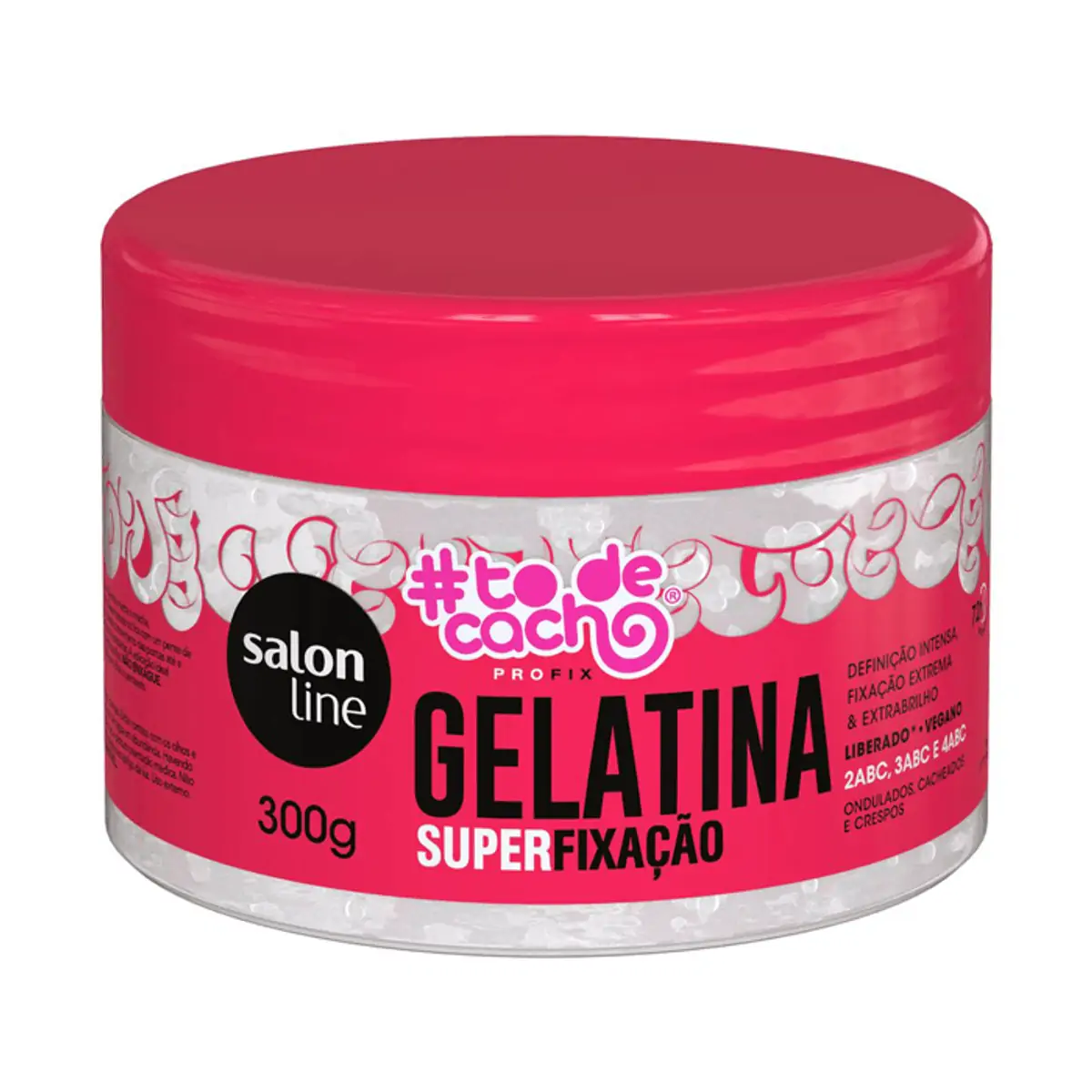 Thumbnail de GELATINA CAPILAR SALON LINE #TODECACHO SUPER FIXACAO 300G