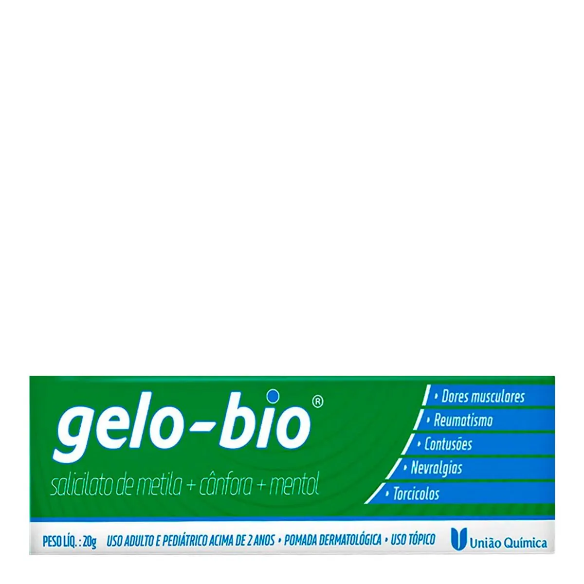 Thumbnail de GELO-BIO 0,044ML/G POMADA DERMATOLOGICA BISNAGA COM 20G