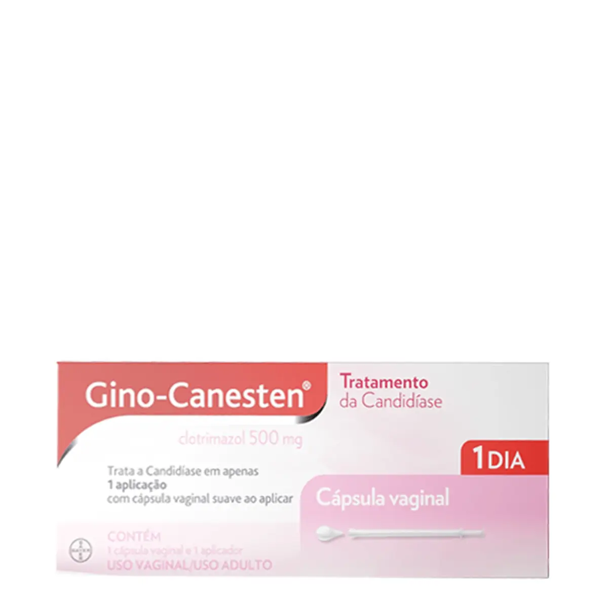 Thumbnail de GINO-CANESTEN 500MG CAPSULA VAGINAL COM APLICADOR