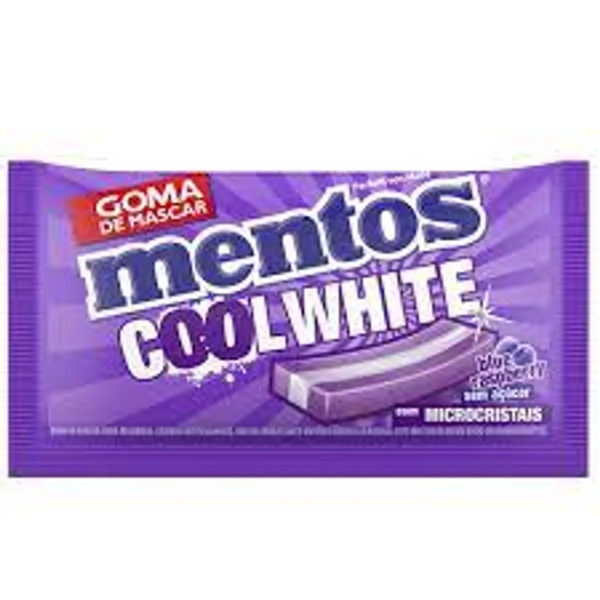 Thumbnail de GOMA DE MASCAR MENTOS 3 CAMADAS COOL ROXO 8,5G