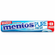 GOMA DE MASCAR MENTOS FRESH MINT 16G