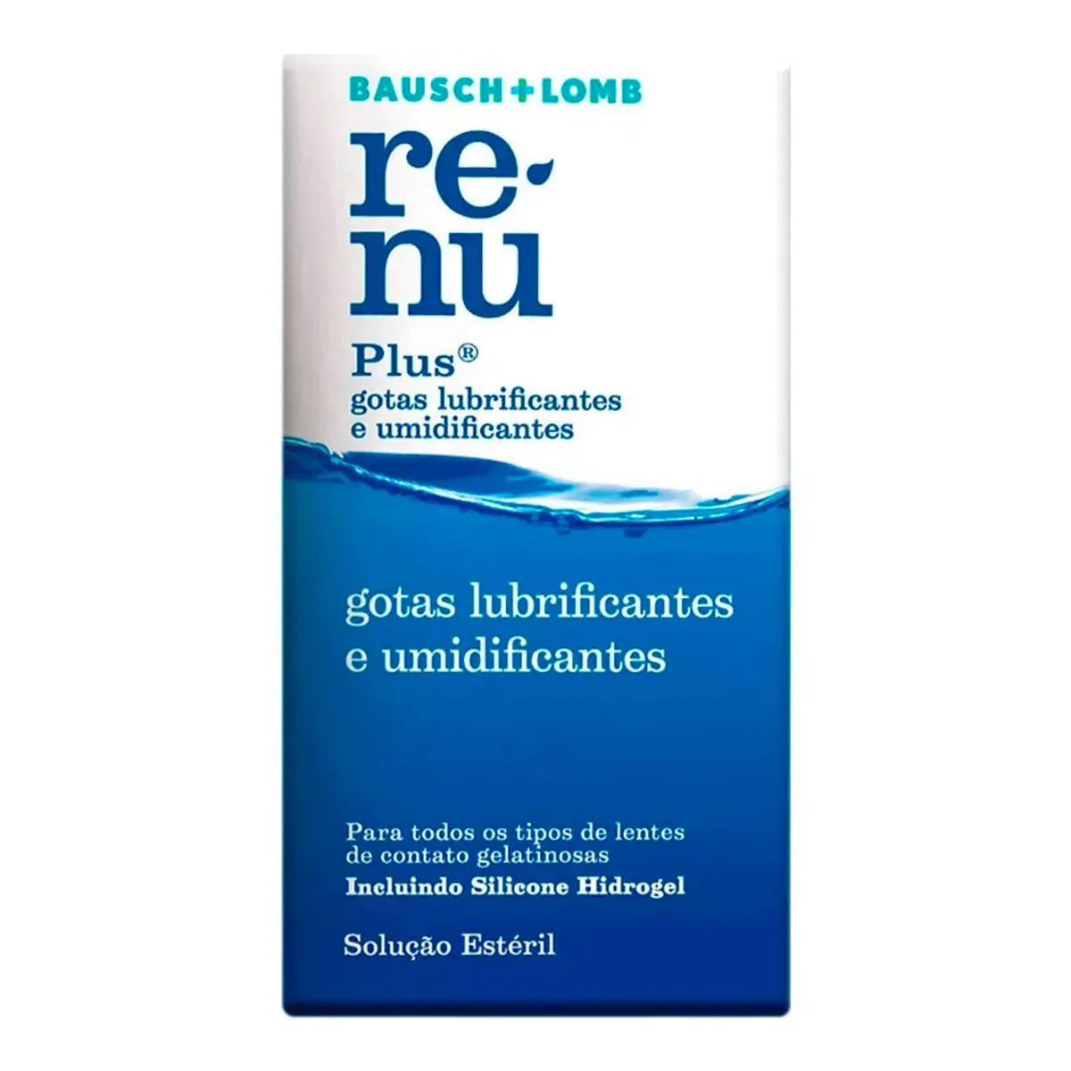 GOTAS LUBRIFICANTES E UMIDIFICANTES RENU PLUS 8ML