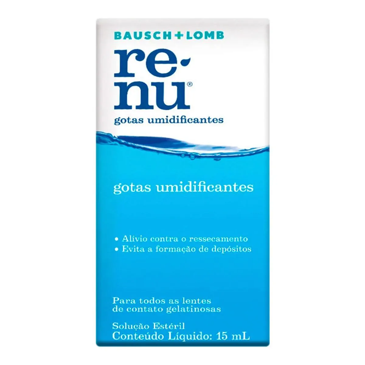GOTAS UMIDIFICANTES RENU FRASCO COM 15ML