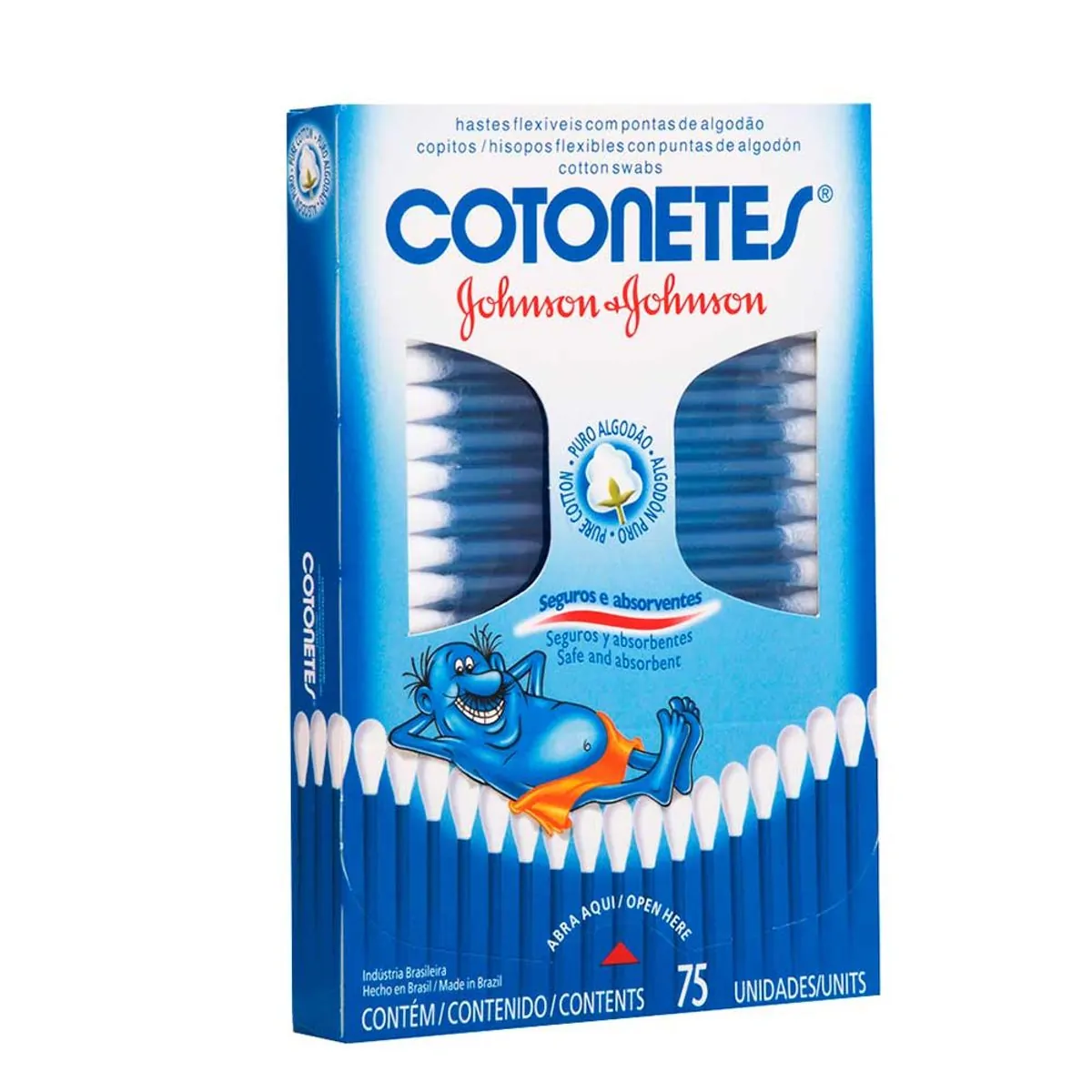 HASTES FLEXIVEIS JOHNSONS PACOTE COM 75 UNIDADES