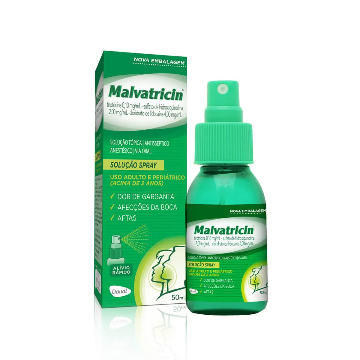 HEXOMEDINE 1,0MG+0,5MG/ML COLUTORIO SPRAY 50ML