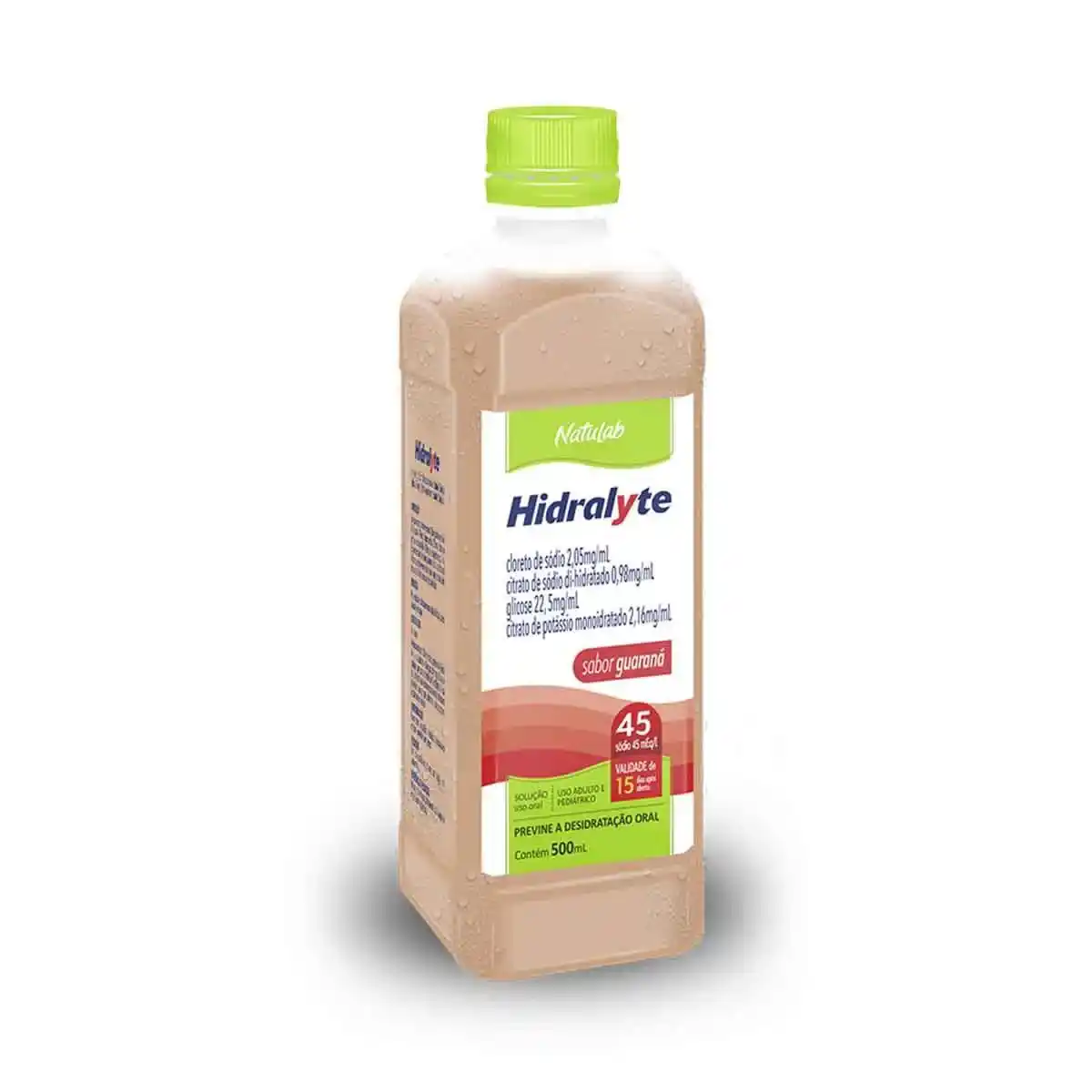 HIDRALYTE SOLUCAO ORAL SABOR GUARANA 500ML