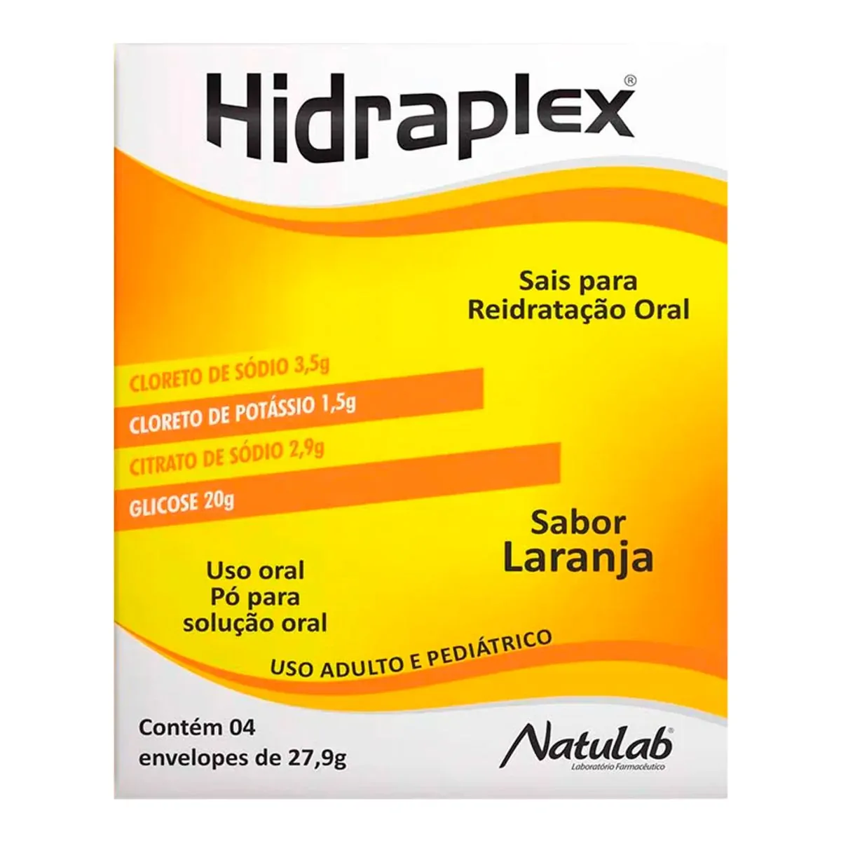 HIDRAPLEX PO SABOR LARANJA 27,9G ENVELOPE FRACIONADO