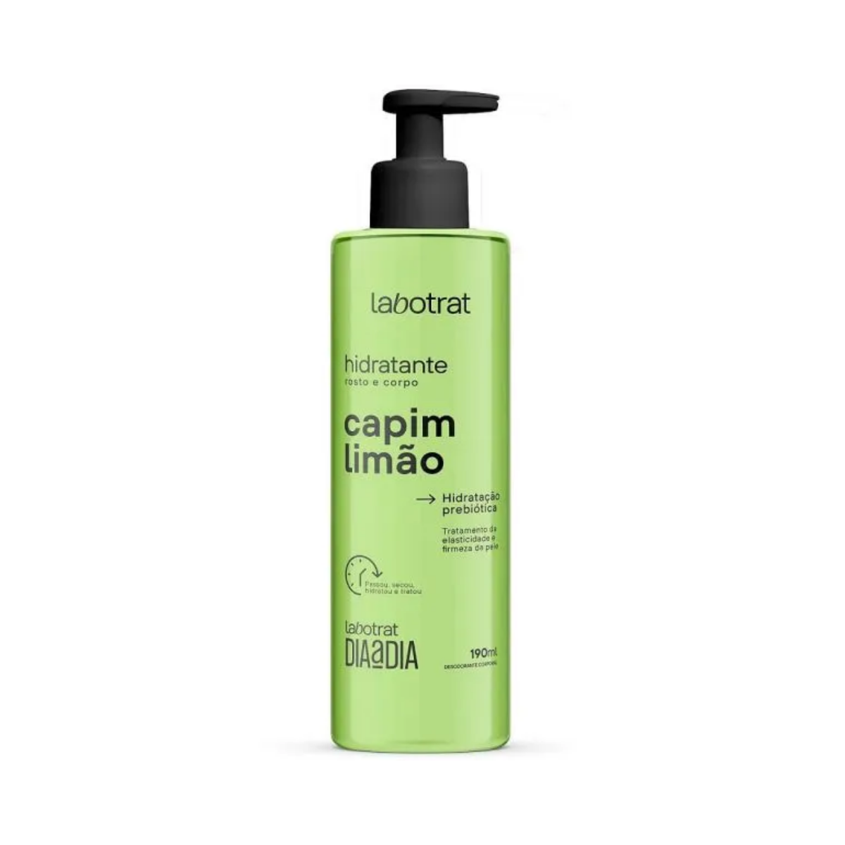 HIDRATANTE CORPORAL LABOTRAT CAPIM LIMAO 190ML