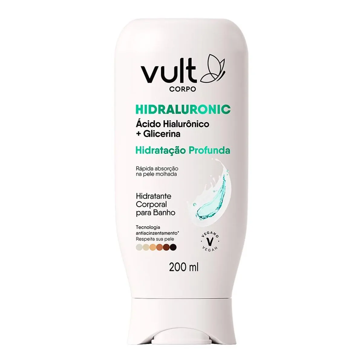 HIDRATANTE DE BANHO VULT CORPO GLICERINA 200ML
