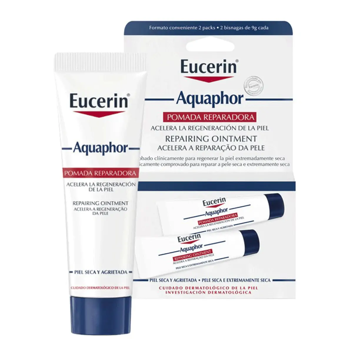 HIDRATANTE REPARADOR EUCERIN AQUAPHOR DUO-PACK 18G