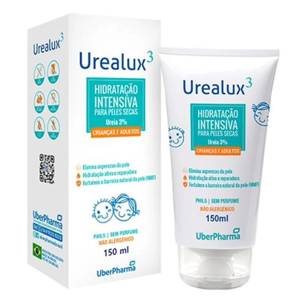 HIDRATANTE UREALUX UREIA 3% BISNAGA COM 150ML