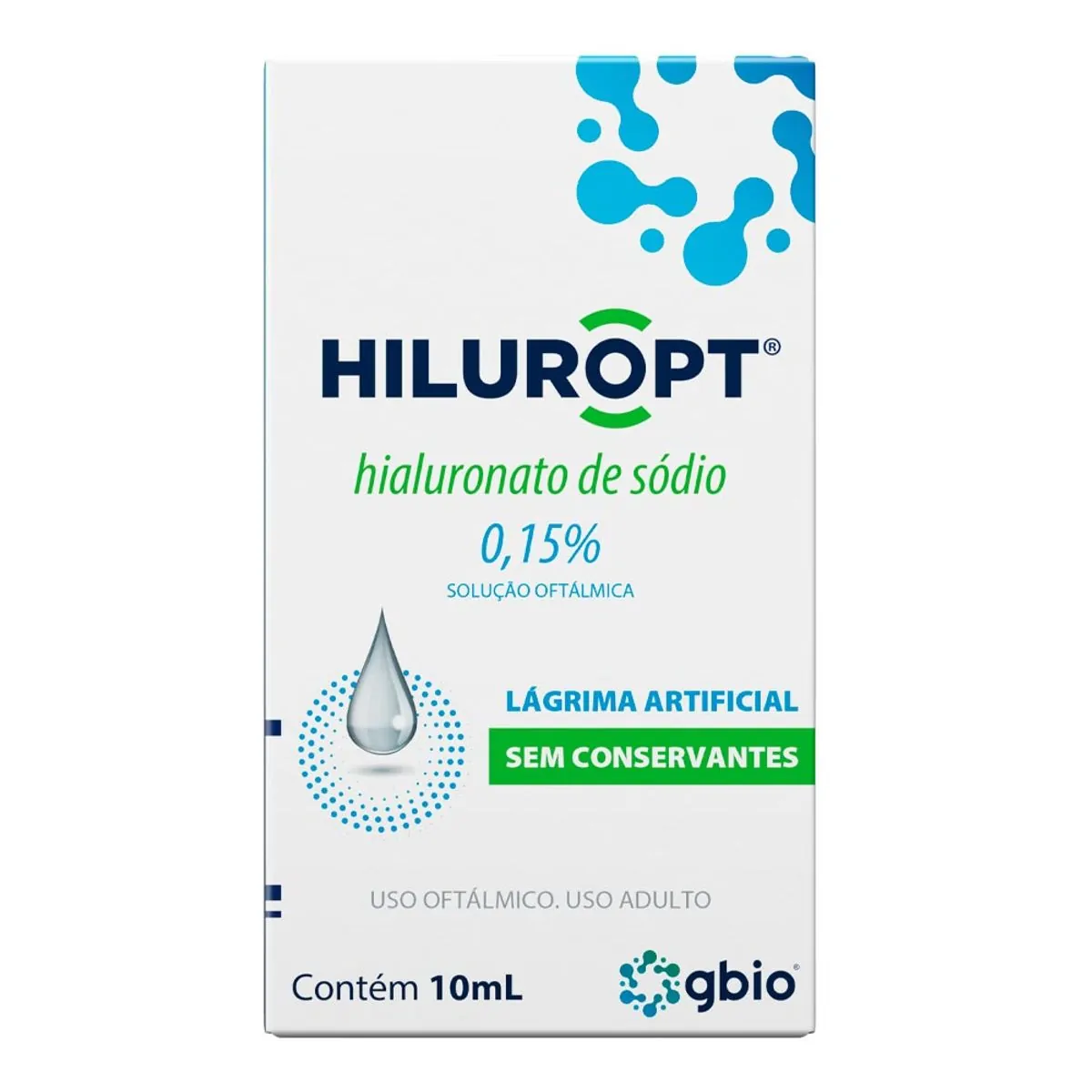 HILUROPT 1,5MG/ML SOLUCAO OFTALMICA FRASCO GOTAS COM 10ML