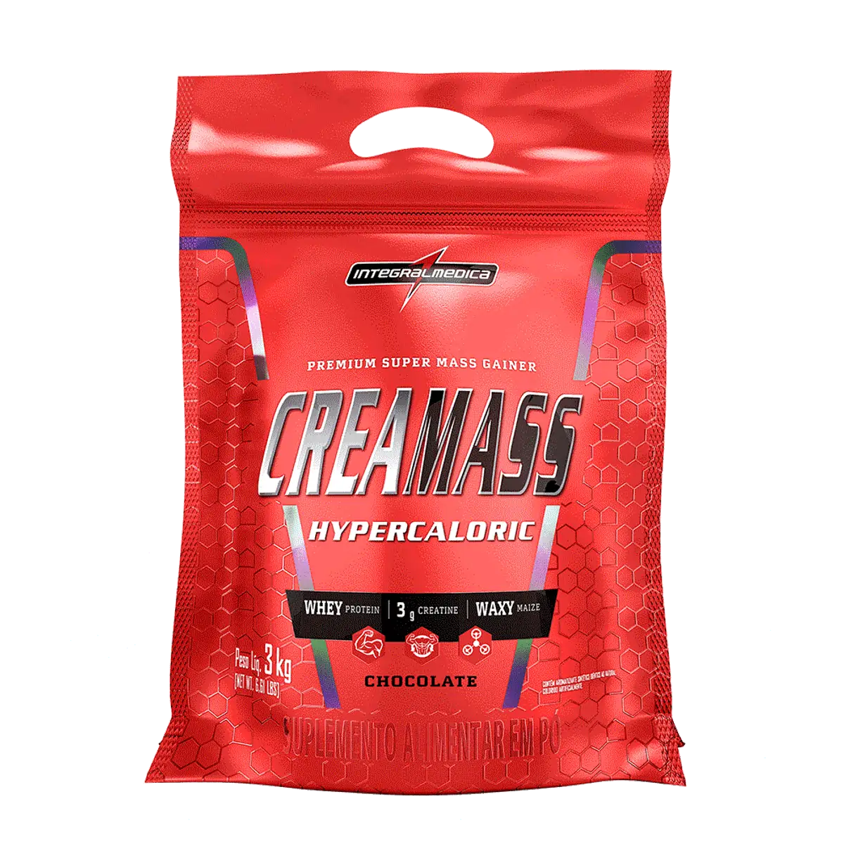HIPERCALORICO CREAMASS INTEGRALMEDICA SABOR CHOCOLATE REFIL 3KG